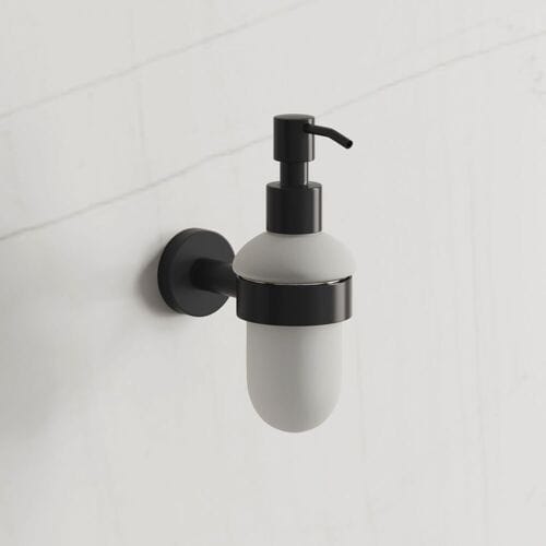 Kronenbach Lima 2.0 Black Soap Dispenser, Glass 29.200.065.0505