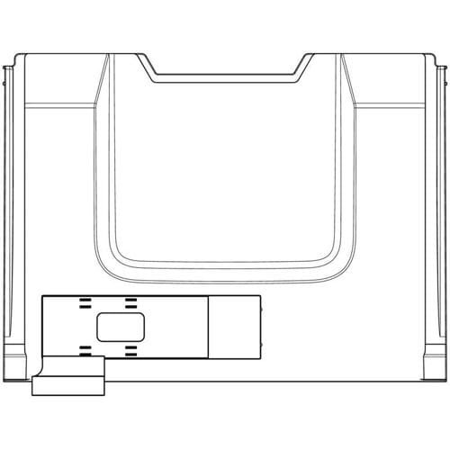 AEG deksel, schuif, onderaan, 738,425x267mm 8080059143