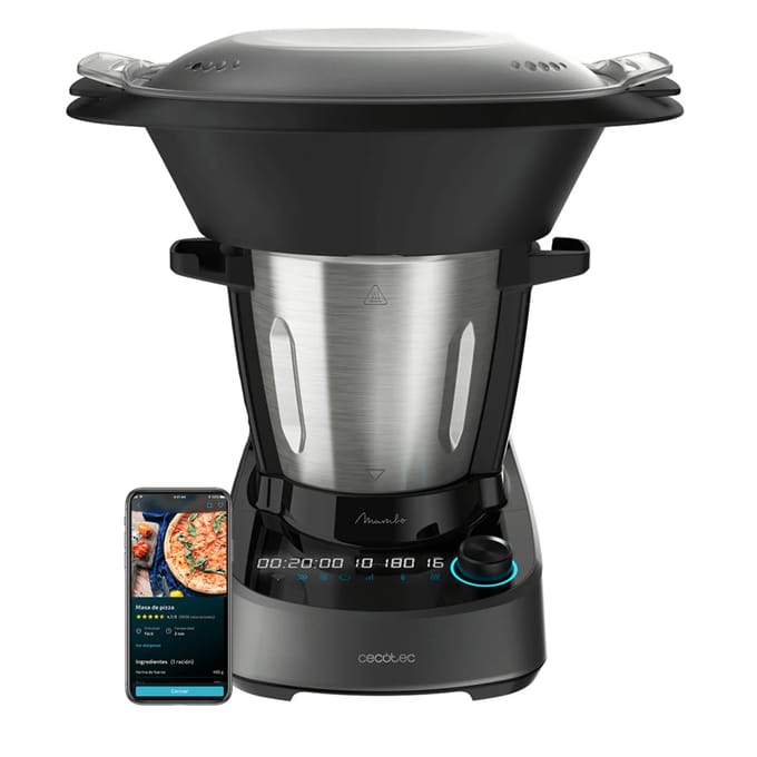 Keukenrobot - CECOTEC - Mambo 11090 - 1600 W - 3,3 L - 37 functies - Grijs