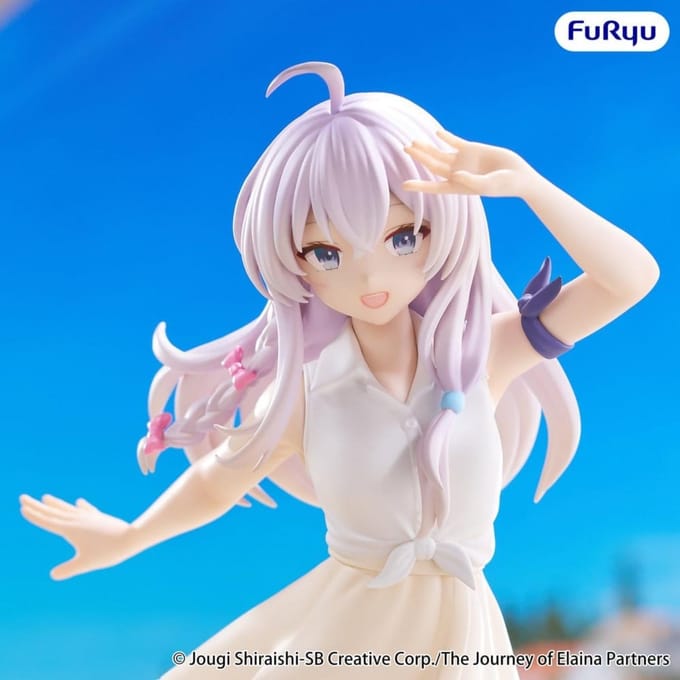 The Journey of Elaina Muchute PVC Figure Elaina White Ver. 20 cm