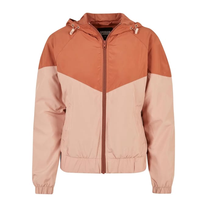 Urban Classics - Arrow Windbreaker jacket - XL - Oranje/Roze