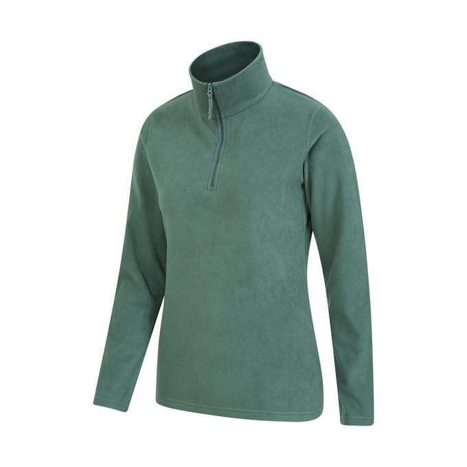 Mountain Warehouse Dames/Dames Camber II Fleece Top (Khaki)