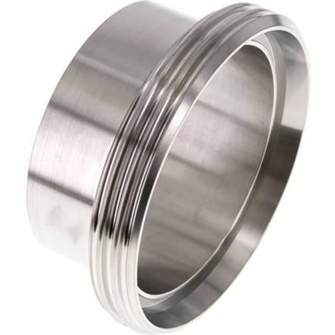 Din 11851 Melkkoppeling 130 X 1/4'' X 104mm RVS EPDM