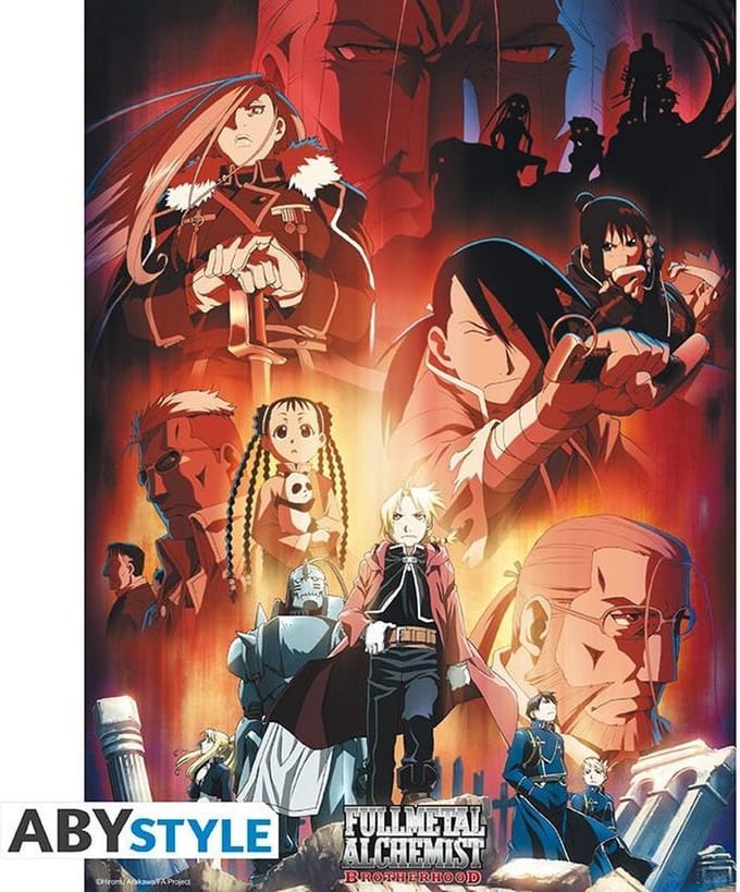 Poster Fullmetal Alchemist - Group 38x52cm