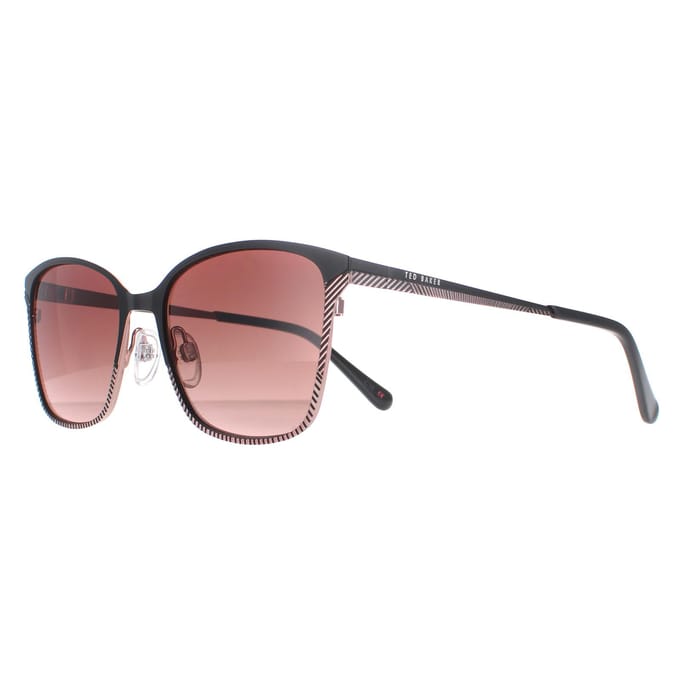 Ted Baker TB1563 004 zwart bruin gradiënt zonnebril