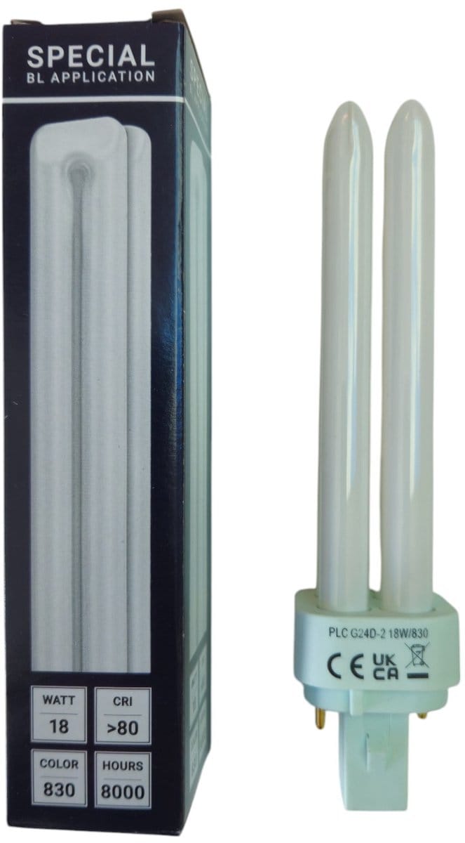 SPL G24d-2 PL-C 2P Spaarlamp | 18W 830 3000K | 2-Pins