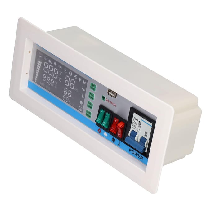 Eierenbroedmachine Afstandsbediening Wifi Eierenbroedmachine Temperatuurregelaar met Vochtigheidssensor voor white