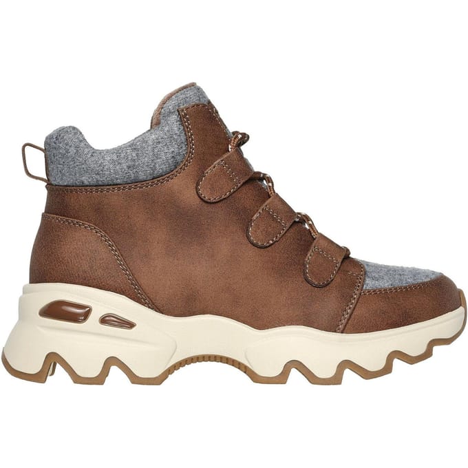 Skechers Biglug-wandelschoenen voor dames (Kastanje)