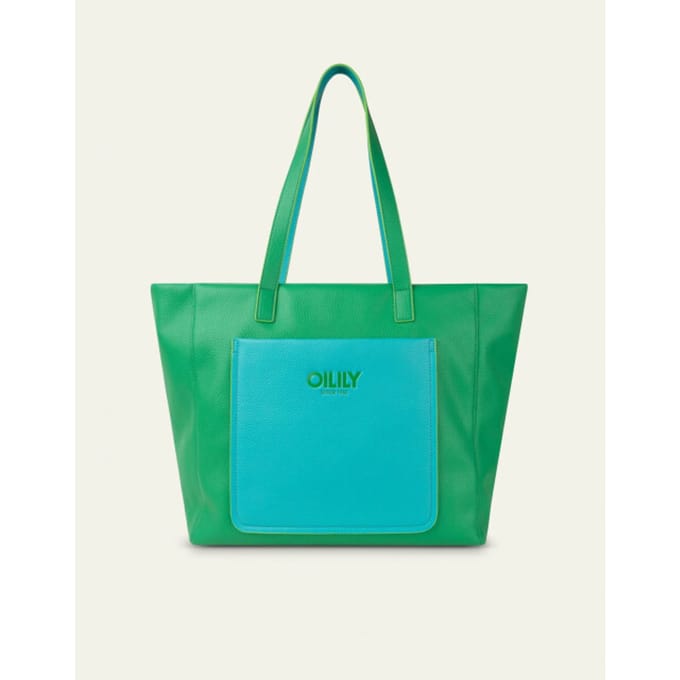 Oilily Steffi - Shopper - Dames - Ritssluiting - Groen - One size