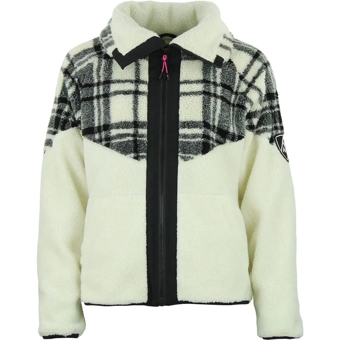 Damesfleece met rits Peak Mountain Sherpa 350G