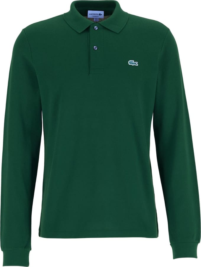 Lacoste Classic Fit polo lange mouw - groen