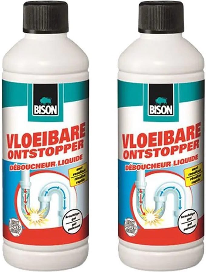 Bison ® vloeibare ontstopper - 2 stuks - KD set