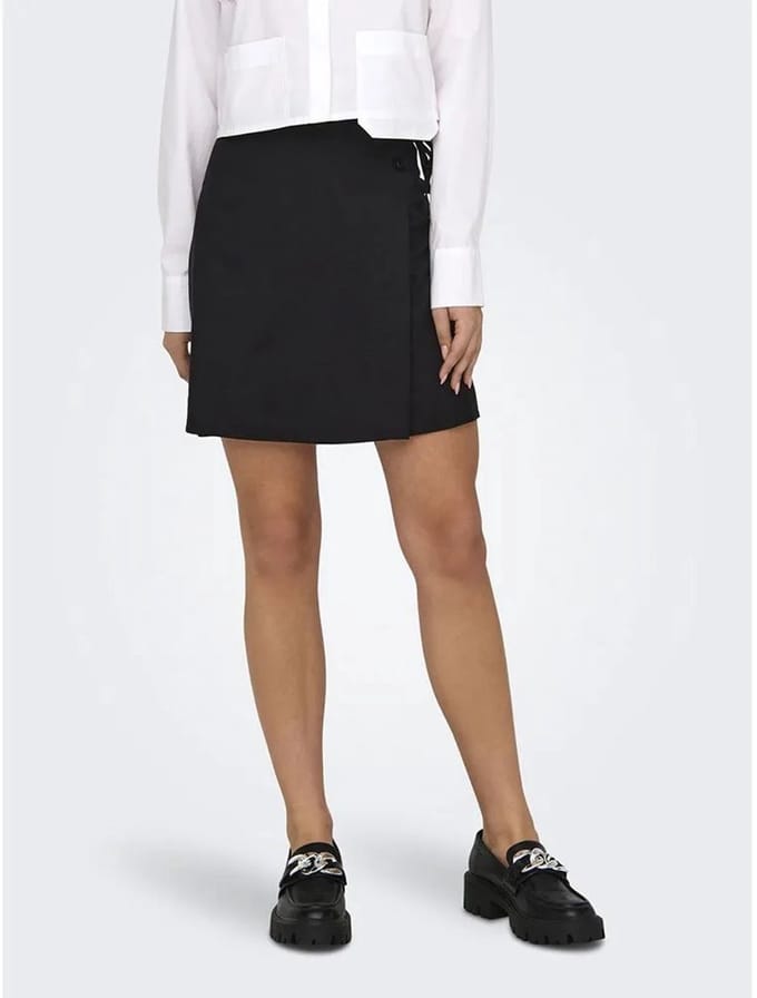 Only Dahlia Korte Rok Zwart L Vrouw