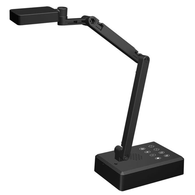 Caméra de documents USB 16 MP avec microphone, mise au point automatique, webcam 4K avec bras flexible pour l'apprentissage en ligne