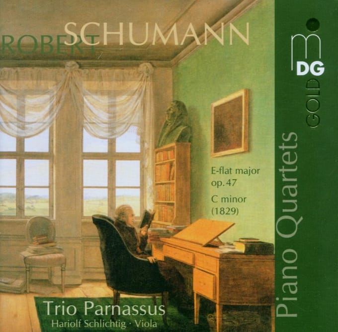 Hariolf Schlichtig, Trio Parnassus - Schumann: Piano Quartets (SACD)