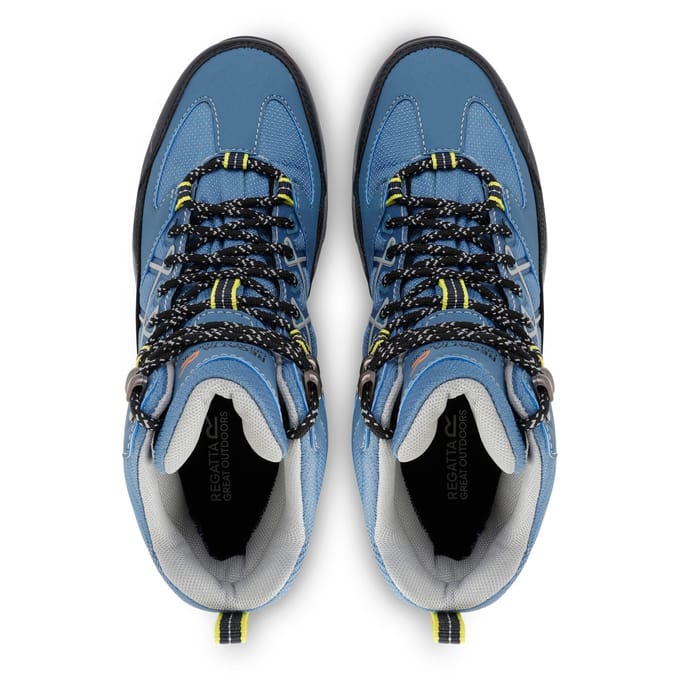 Regatta Dames/Dames Samaris III Wandelschoenen (Koronetblauw/Lime Punch)