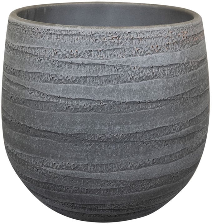 Ter Steege Bloempot Anthracite Grijs D 22 cm H 20 cm Opening 17.5 cm