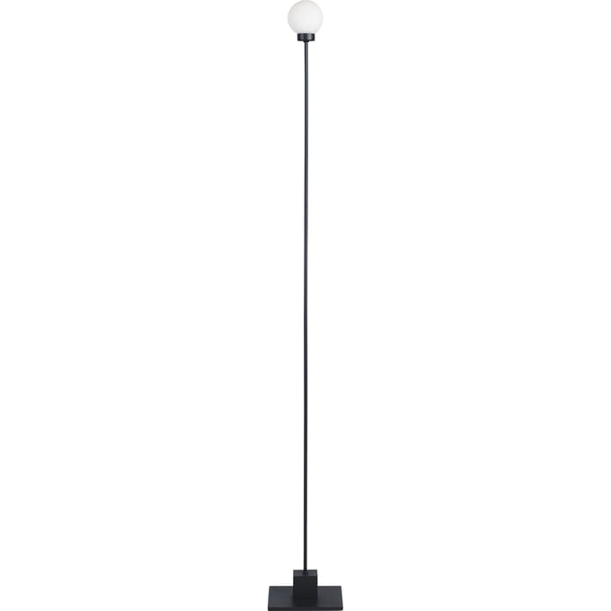Northern Snowball Vloerlamp - zwart/messing