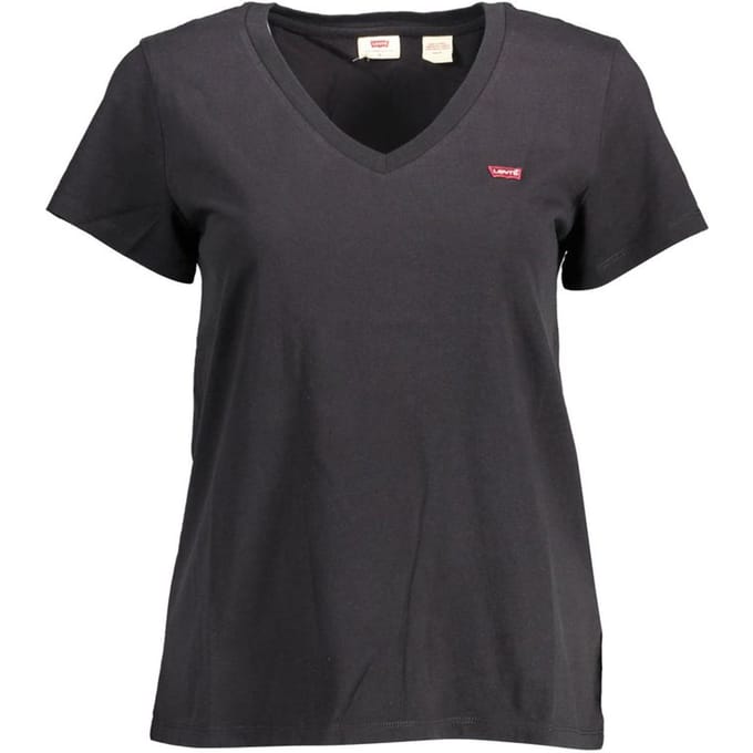 V-hals Korte Mouwen T-shirt