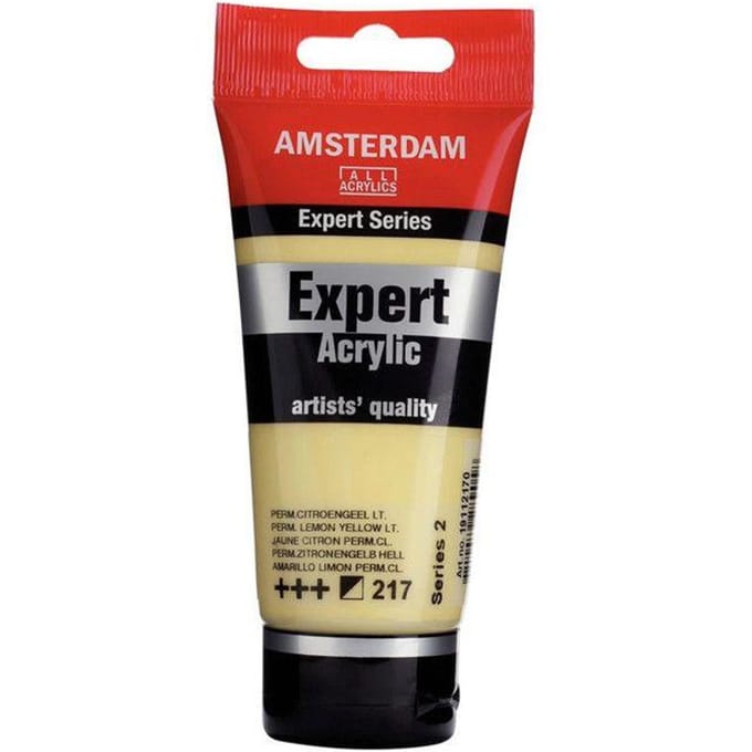 Amsterdam Expert Series Acrylverf - 75 ml - Permanentcitroengeel Licht 217   8712079289058   Verf