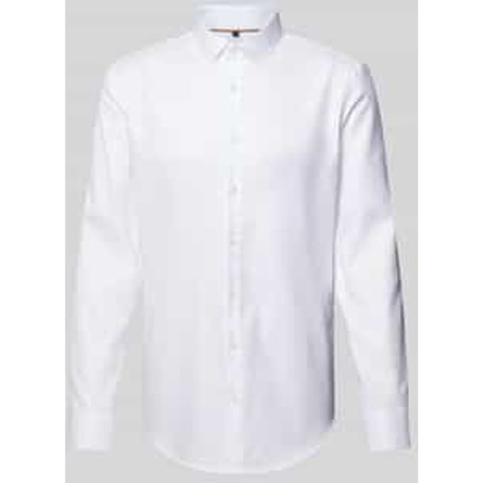 Super slim fit zakelijk overhemd in effen design