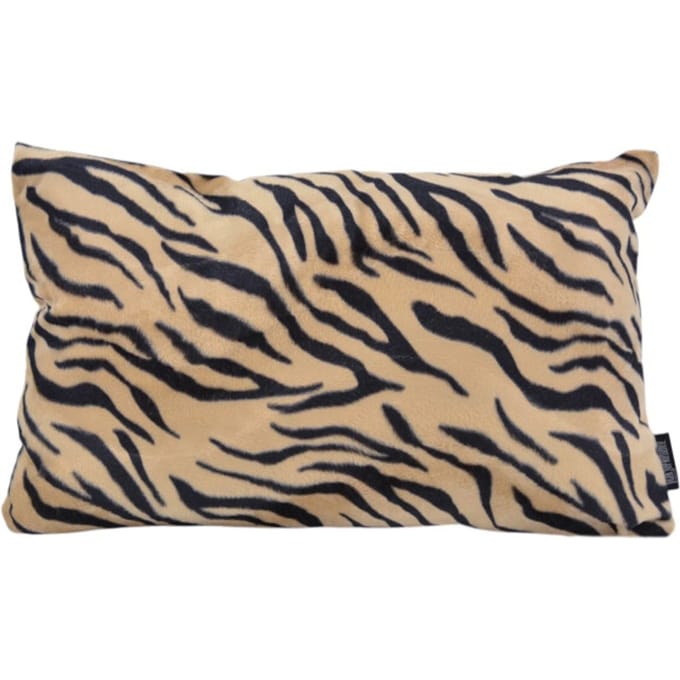 Gek op kussens! Furry tiger | 30 x 50 cm | kussenhoes | polyester
