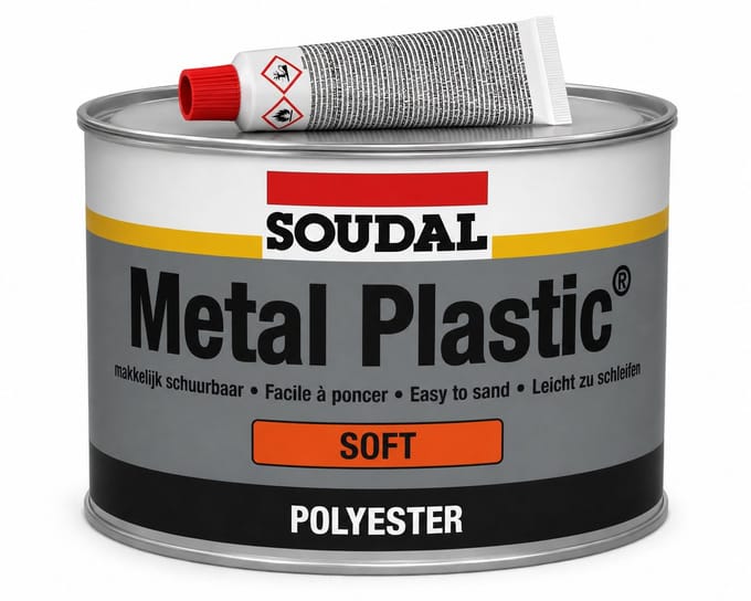 Soudal Metal Plastic Soft 2kg Beige