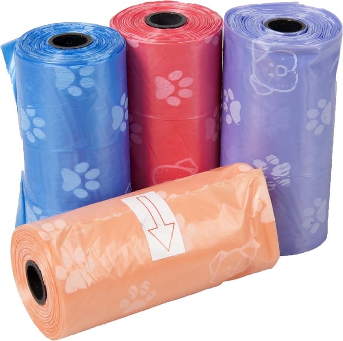 Flamingo - Honden poepzakjes Paws - Willekeurig