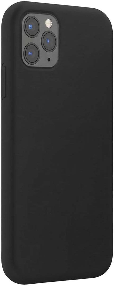 Bigben Connected, Hoesje geschikt voor iPhone 11 Pro Max - Hardcase Elegant Siliconen Soft Touch, Zwart
