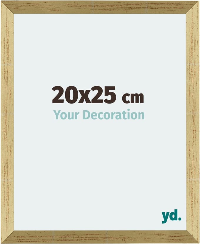 Your Decoration - Fotolijst 20x25 cm - MDF - Goud Glans - Mura
