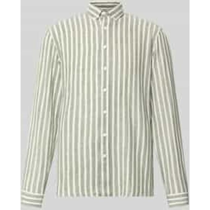 relaxed fit vrijetijdsoverhemd met button-downkraag