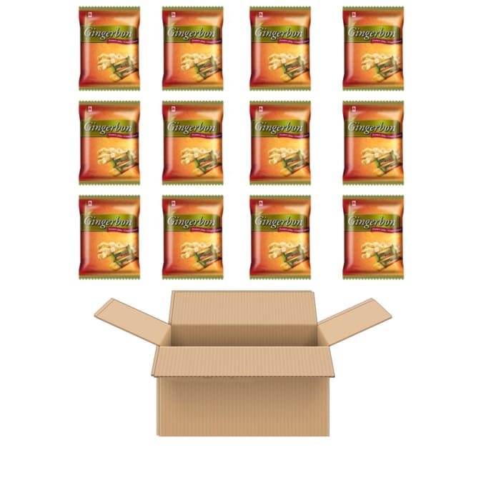 Agel Gingerbon Candy (12x125g)
