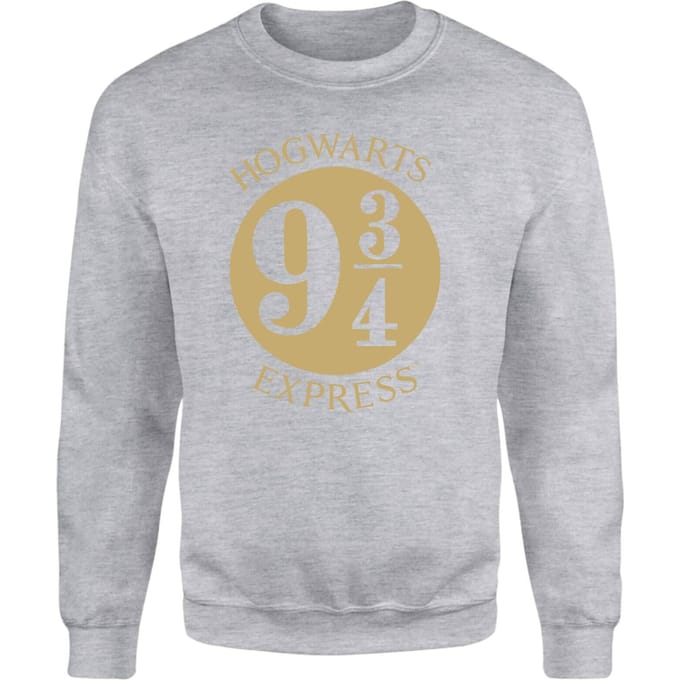 Harry Potter Platform Sweatshirt - Grey - S