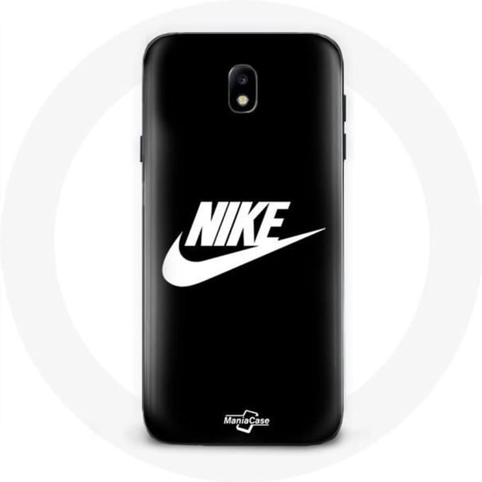 Coque - Nike - Samsung Galaxy J3 2017 - Souple - Protection - Noir Blanc blanc
