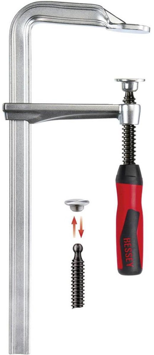 Bessey GZ80-12-2K Lijmtang (diep) Spanbreedte (max.):800 mm Afm. werkbereik:120 mm