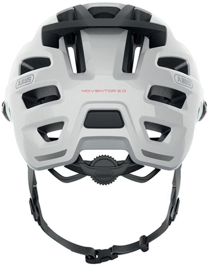 Fietshelm ABUS MOVENTOR 2.0 MIPS shiny white M - 54-58 cm - wit - Geschikt voor gebruik op mountainbikes - 345 g