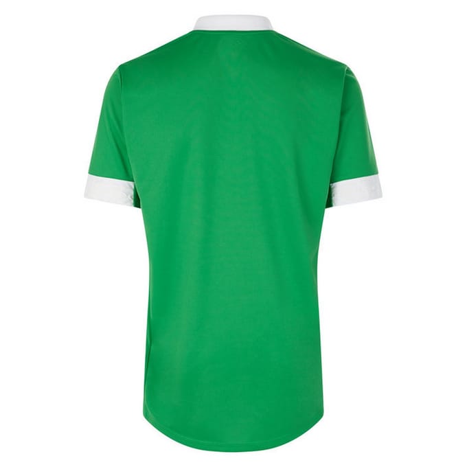Umbro Tempest-kindertrui met korte mouwen (Smaragd/Wit)
