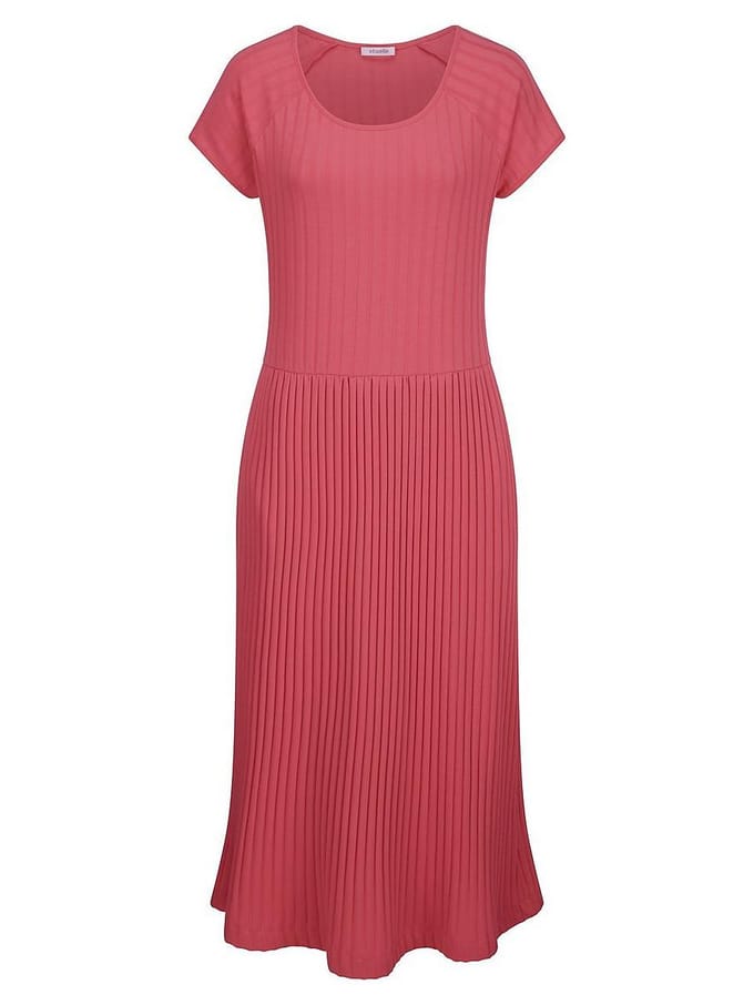 Jurk korte raglanmouwen Van Efixelle pink