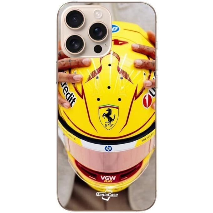 Coque - Ferrari - Iphone 16 Pro Max - Souple - Noir - Style personnel