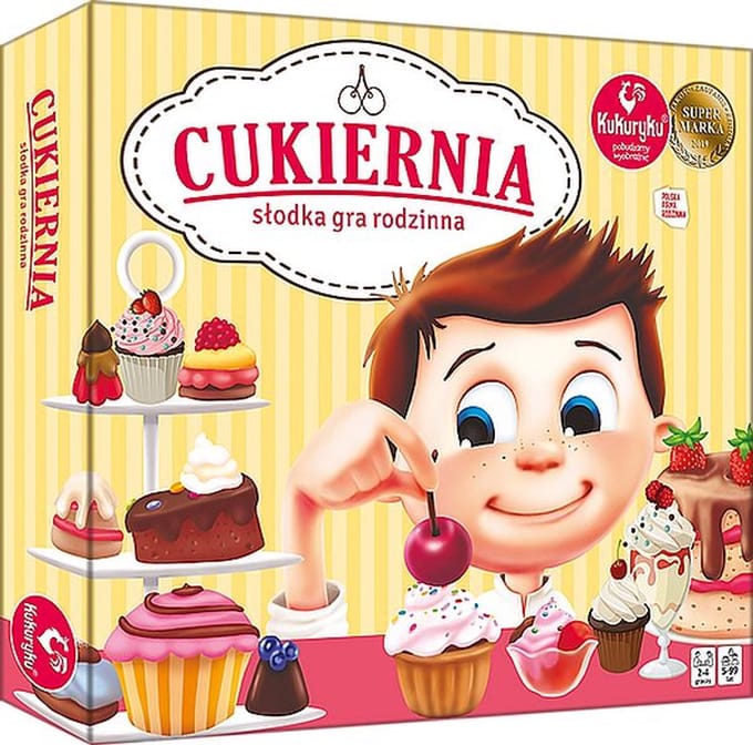 Cukiernia słodka gra rodzinna
