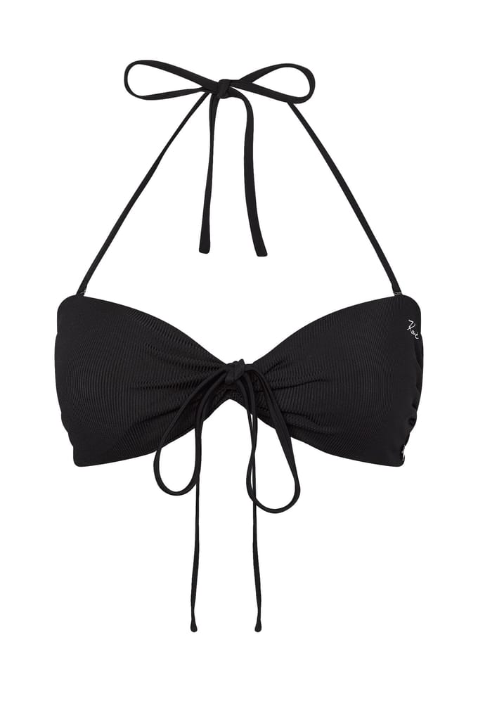 Karl Lagerfeld Karl Dna Bandeau Black Größe: S | Bikinis Outlet | Damen | Schwarz