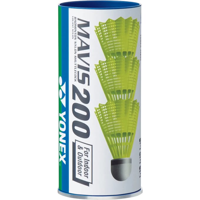 YONEX 3 MAVIS 200 MIDDLE YELLOW - IN & OUTDOOR BADMINTONSHUTTLE
