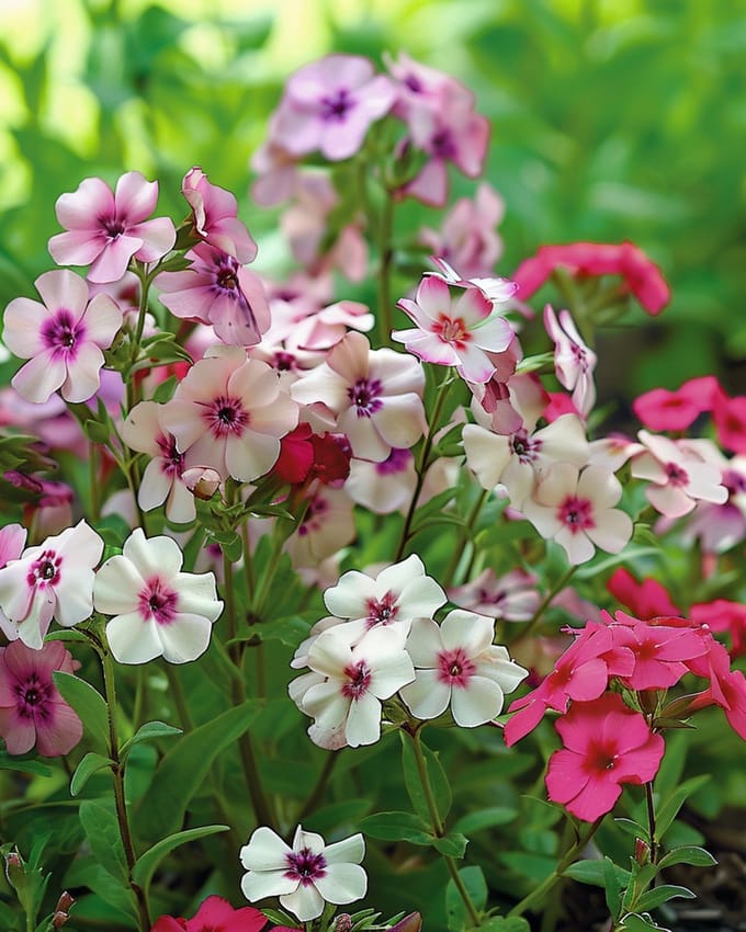 2 sets - Vlambloem Zaden Cherry Caramel Phlox Drummondii Eenjarig