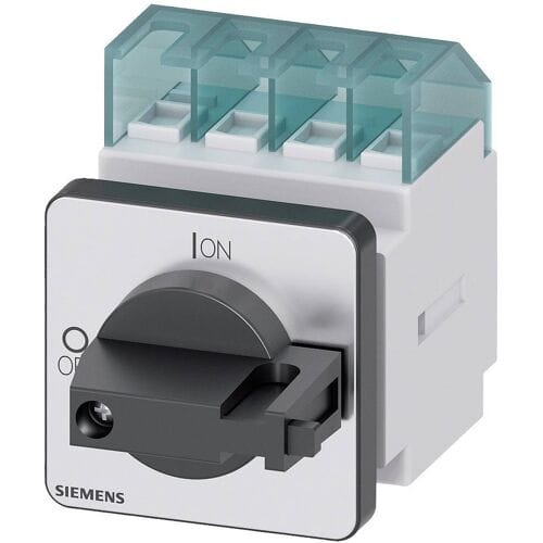 Lastscheidingsschakelaar Zwart 3-polig 6 mm² 16 A 690 V/AC Siemens 3LD20220TK11