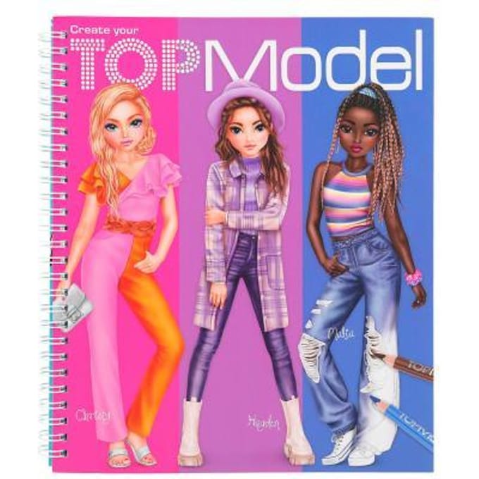 Top Model Create your TOPModel kleurboek Kleurboeken