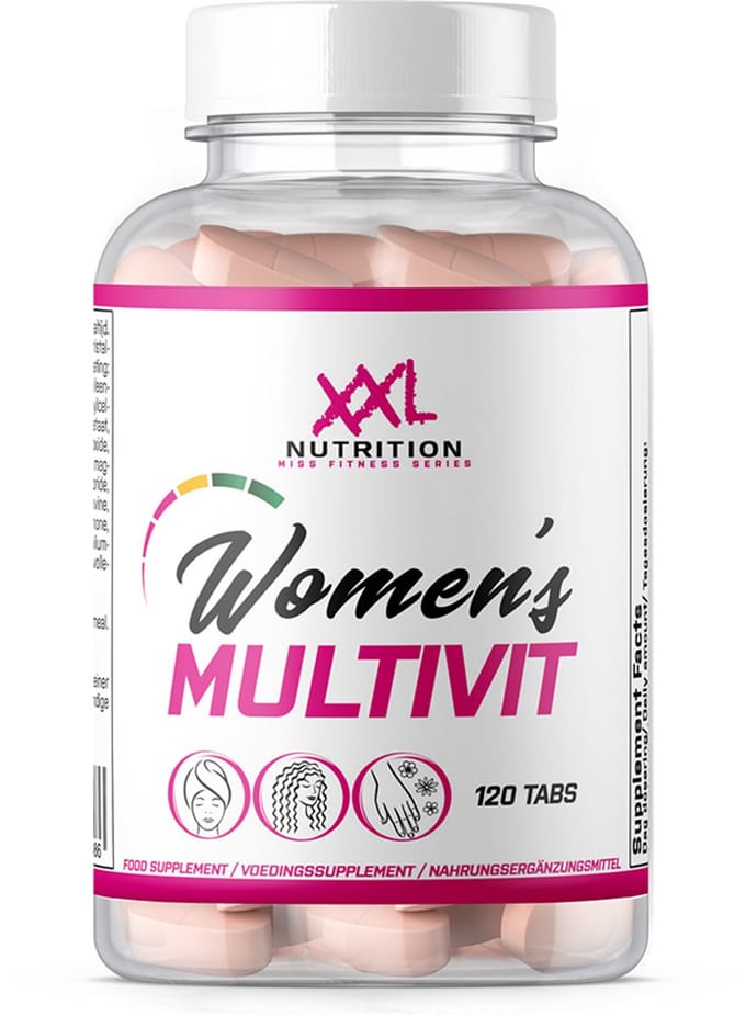 XXL Nutrition - Women's Multivit - Vitaminen & Mineralen - 120 Tabletten