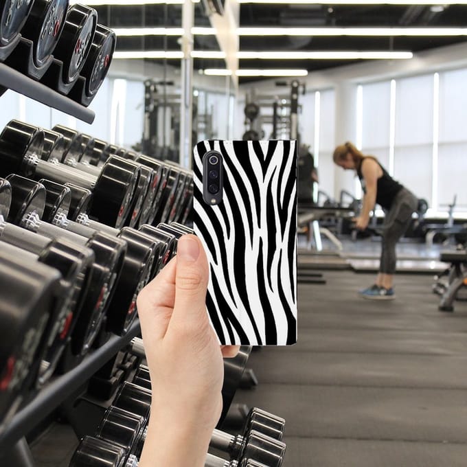 Xiaomi Mi 9 Hoesje maken Zebra