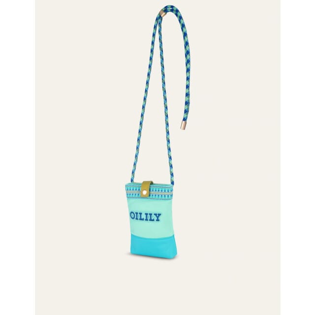 Oilily Milas Telefoontasje- maatOne size Blauwprint