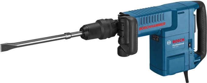 Breekhamer GSH 11 E (Handgreep, machinedoek, plattebeitel 400 x 25 mm, vettube)