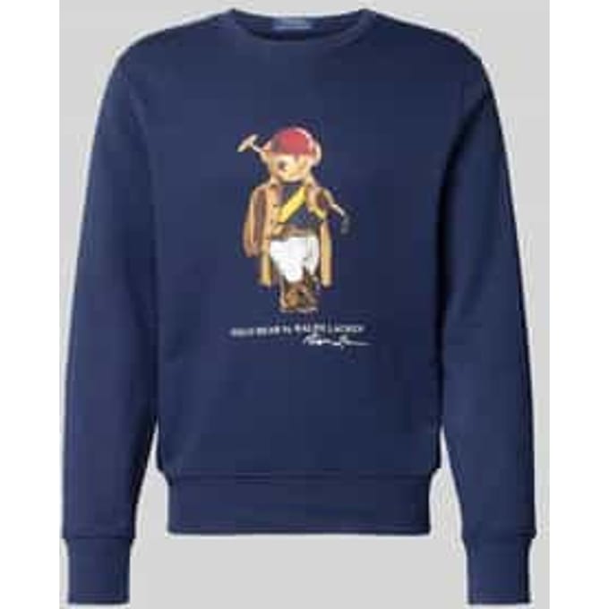 Regular fit sweatshirt van katoenmix